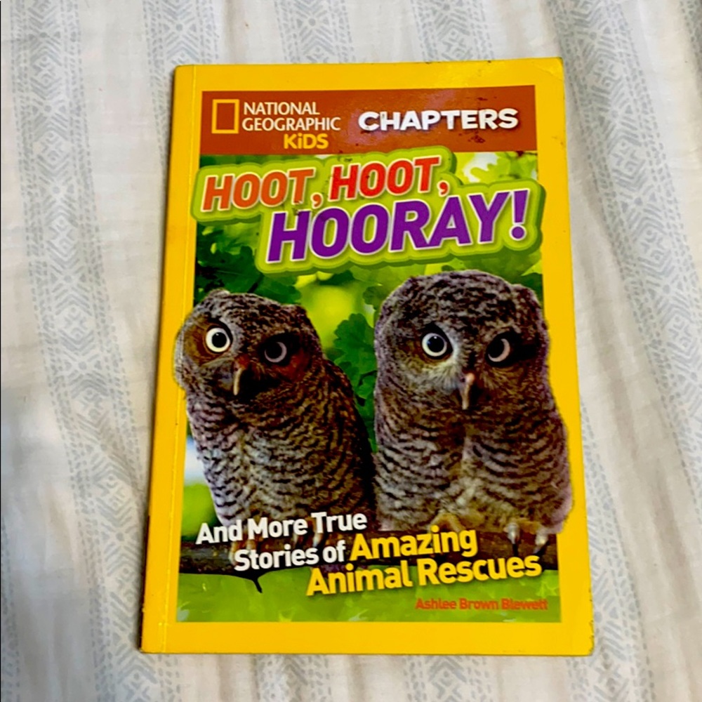 Hoot hoot Hooray Ntl. Geographic kids book